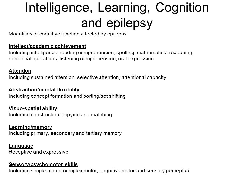 What Is the Connection between Learning and Cognition?